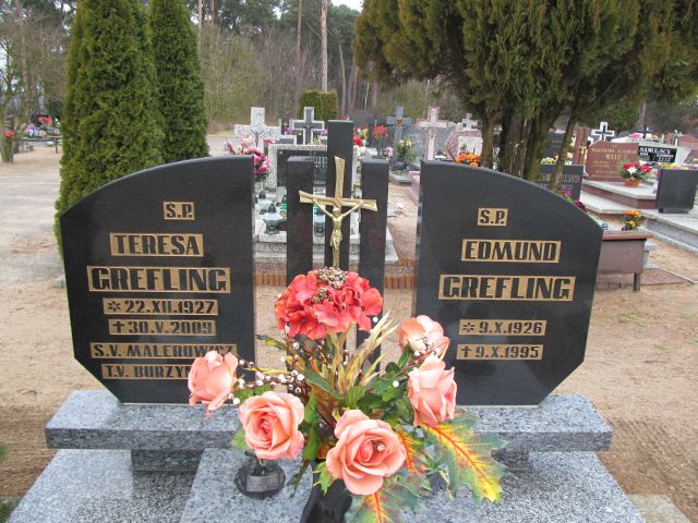 Edmund Grefling 1926 Wągrowiec - Grobonet - Wyszukiwarka osób pochowanych