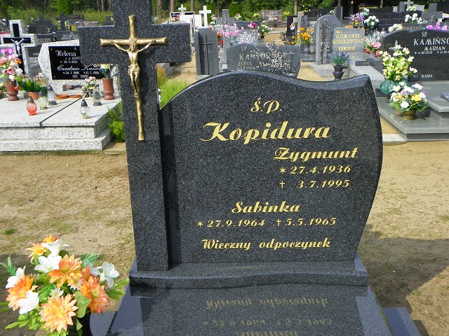 Zygmunt Kopidura 1936 Wągrowiec - Grobonet - Wyszukiwarka osób pochowanych