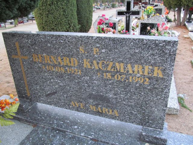 Bernard Kaczmarek 1921 Wągrowiec - Grobonet - Wyszukiwarka osób pochowanych