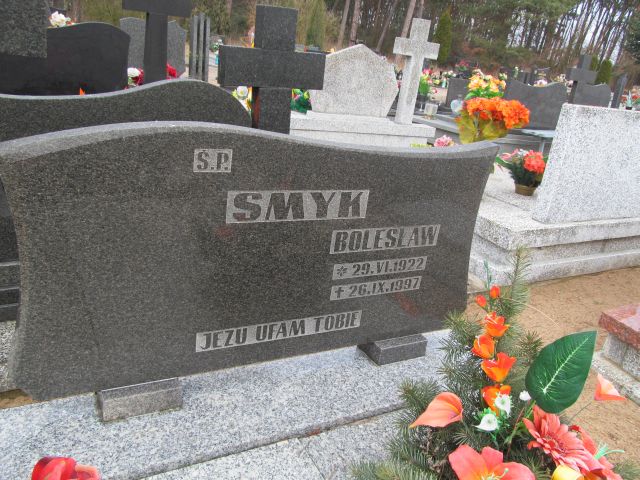Bolesław Smyk 1922 Wągrowiec - Grobonet - Wyszukiwarka osób pochowanych