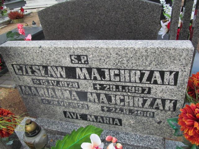 Czesław Majchrzak 1928 Wągrowiec - Grobonet - Wyszukiwarka osób pochowanych