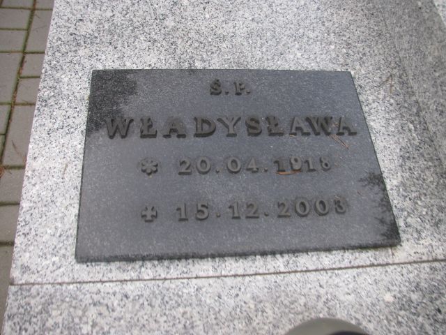 Władysława Rojtek 1918 Wągrowiec - Grobonet - Wyszukiwarka osób pochowanych