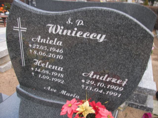 Kazimierz Winiecki 1945 Wągrowiec - Grobonet - Wyszukiwarka osób pochowanych