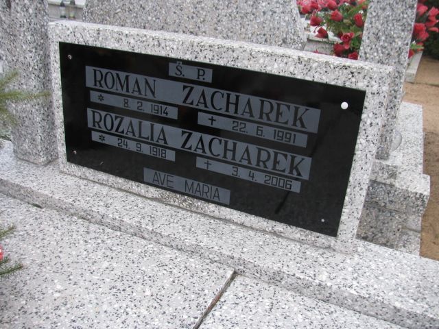 Rozalia Zacharek 1918 Wągrowiec - Grobonet - Wyszukiwarka osób pochowanych