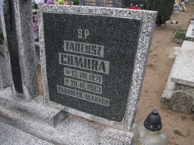Czesław Chmura 1942 Wągrowiec - Grobonet - Wyszukiwarka osób pochowanych