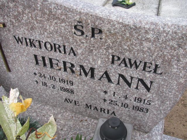 Paweł Herman 1915 Wągrowiec - Grobonet - Wyszukiwarka osób pochowanych