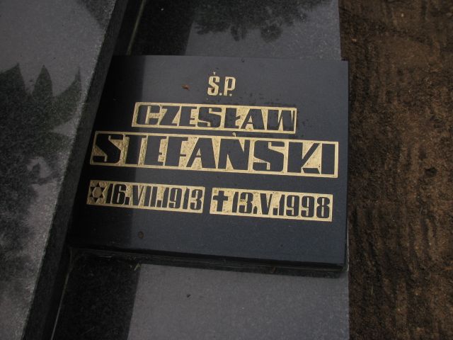 Czesław Stefański 1913 Wągrowiec - Grobonet - Wyszukiwarka osób pochowanych