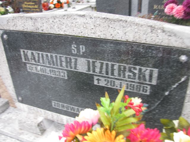 Kazimierz Jezierski 1933 Wągrowiec - Grobonet - Wyszukiwarka osób pochowanych