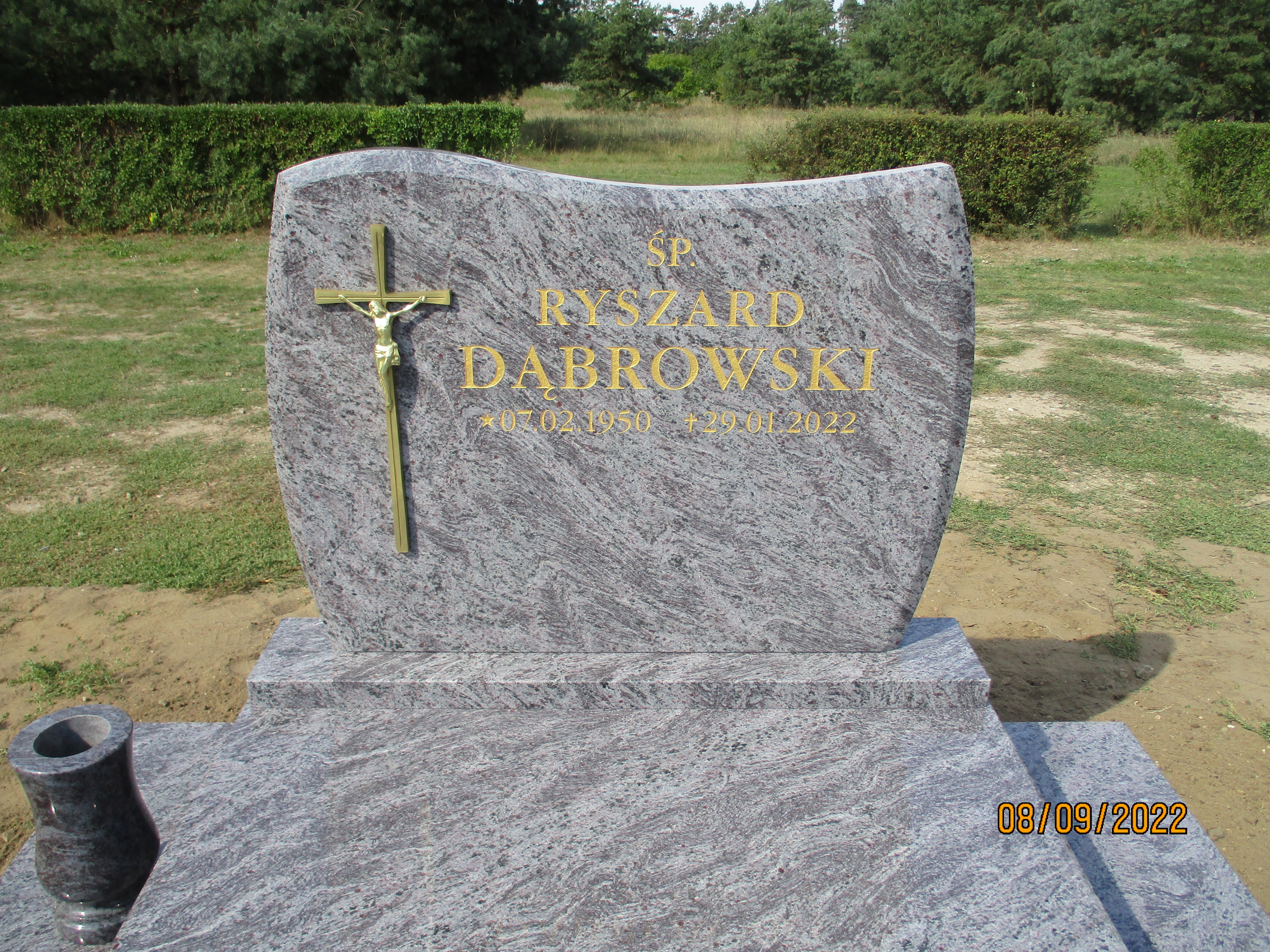 Ryszard Dąbrowski 1950 Wągrowiec - Grobonet - Wyszukiwarka osób pochowanych