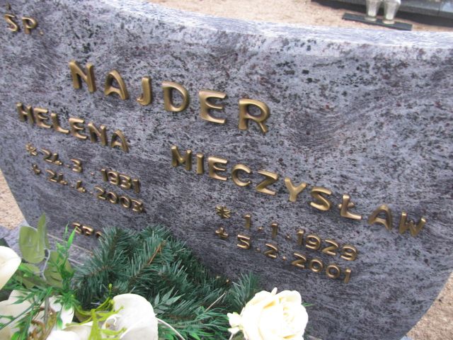 Mieczysław Najder 1929 Wągrowiec - Grobonet - Wyszukiwarka osób pochowanych