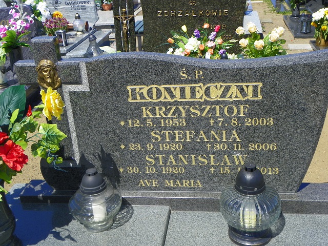 Stanisław Konieczny  1920 Wągrowiec - Grobonet - Wyszukiwarka osób pochowanych