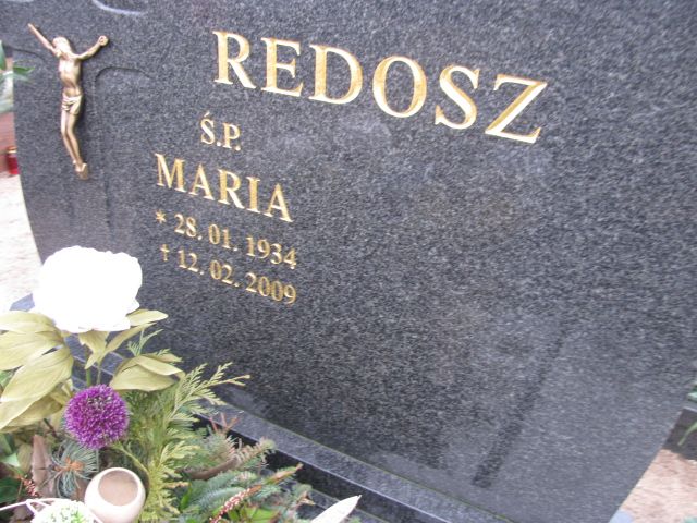 Maria Redosz 1934 Wągrowiec - Grobonet - Wyszukiwarka osób pochowanych