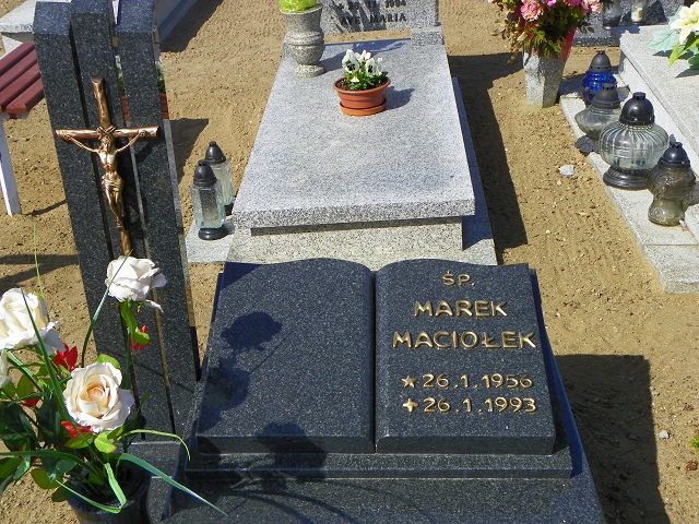 Marek Maciołek 1956 Wągrowiec - Grobonet - Wyszukiwarka osób pochowanych