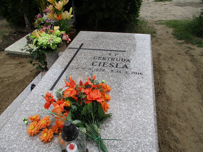 Gertruda Cieśla 1938 Wągrowiec - Grobonet - Wyszukiwarka osób pochowanych