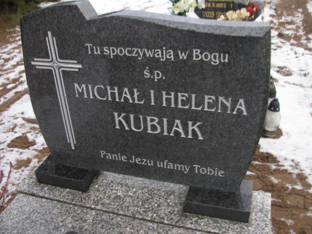 Michał Kubiak 1922 Wągrowiec - Grobonet - Wyszukiwarka osób pochowanych