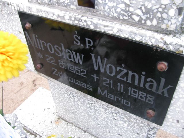 Mirosław Woźniak 1962 Wągrowiec - Grobonet - Wyszukiwarka osób pochowanych