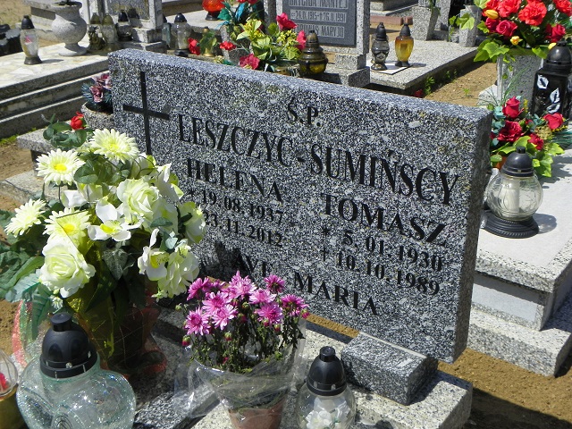 Tomasz Leszczyc Sumiński 1930 Wągrowiec - Grobonet - Wyszukiwarka osób pochowanych