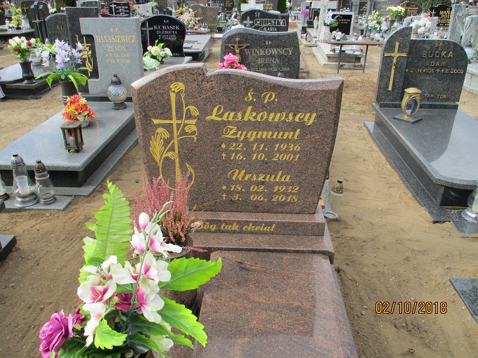 Grób Urszula Laskowska