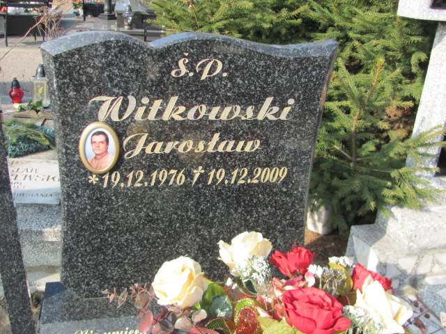 Jarosław Witkowski 1976 Wągrowiec - Grobonet - Wyszukiwarka osób pochowanych