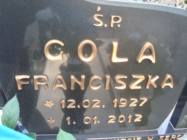 Michał Gola 1912 Wągrowiec - Grobonet - Wyszukiwarka osób pochowanych