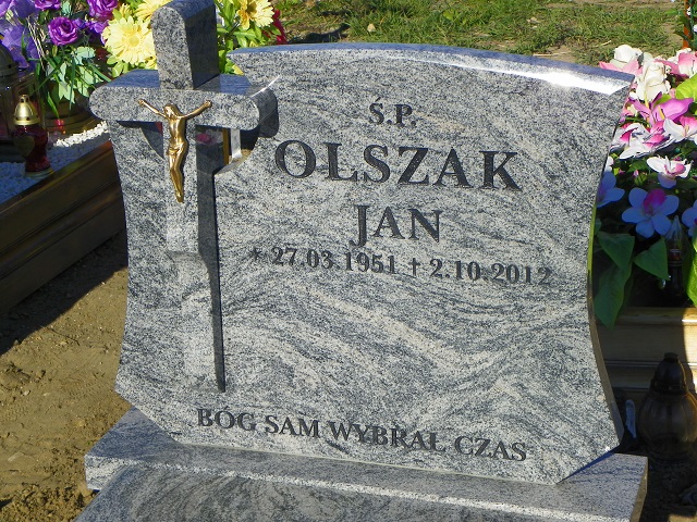 Jan Olszak 1951 Wągrowiec - Grobonet - Wyszukiwarka osób pochowanych